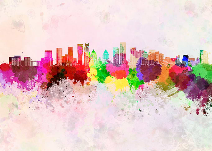 Mississauga skyline