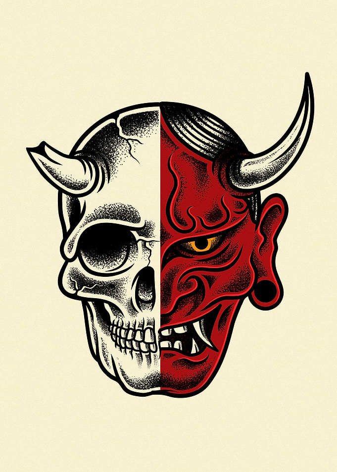 onimask skull