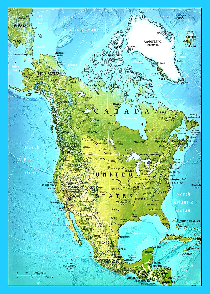 North America Map