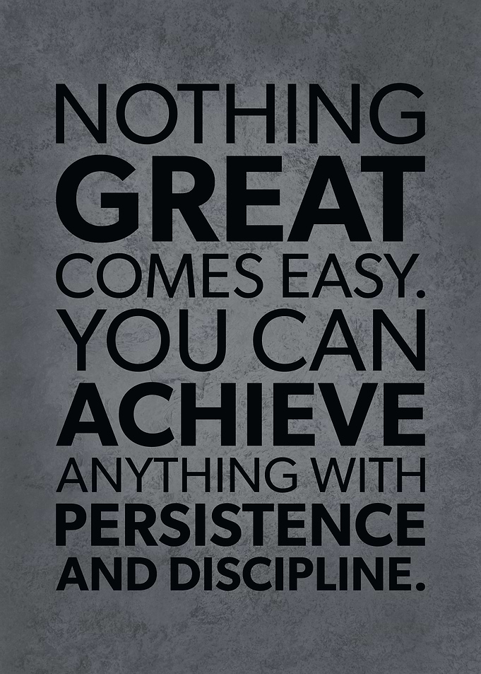 Persistence and Discipline