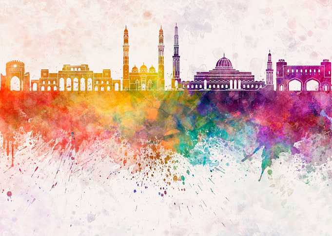 Muscat skyline