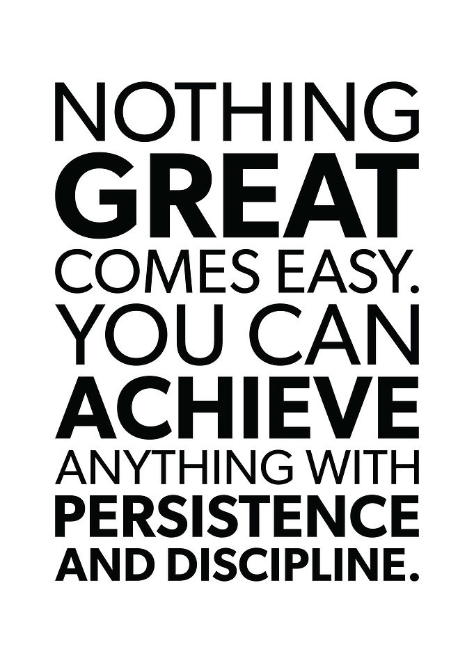 Persistence and Discipline