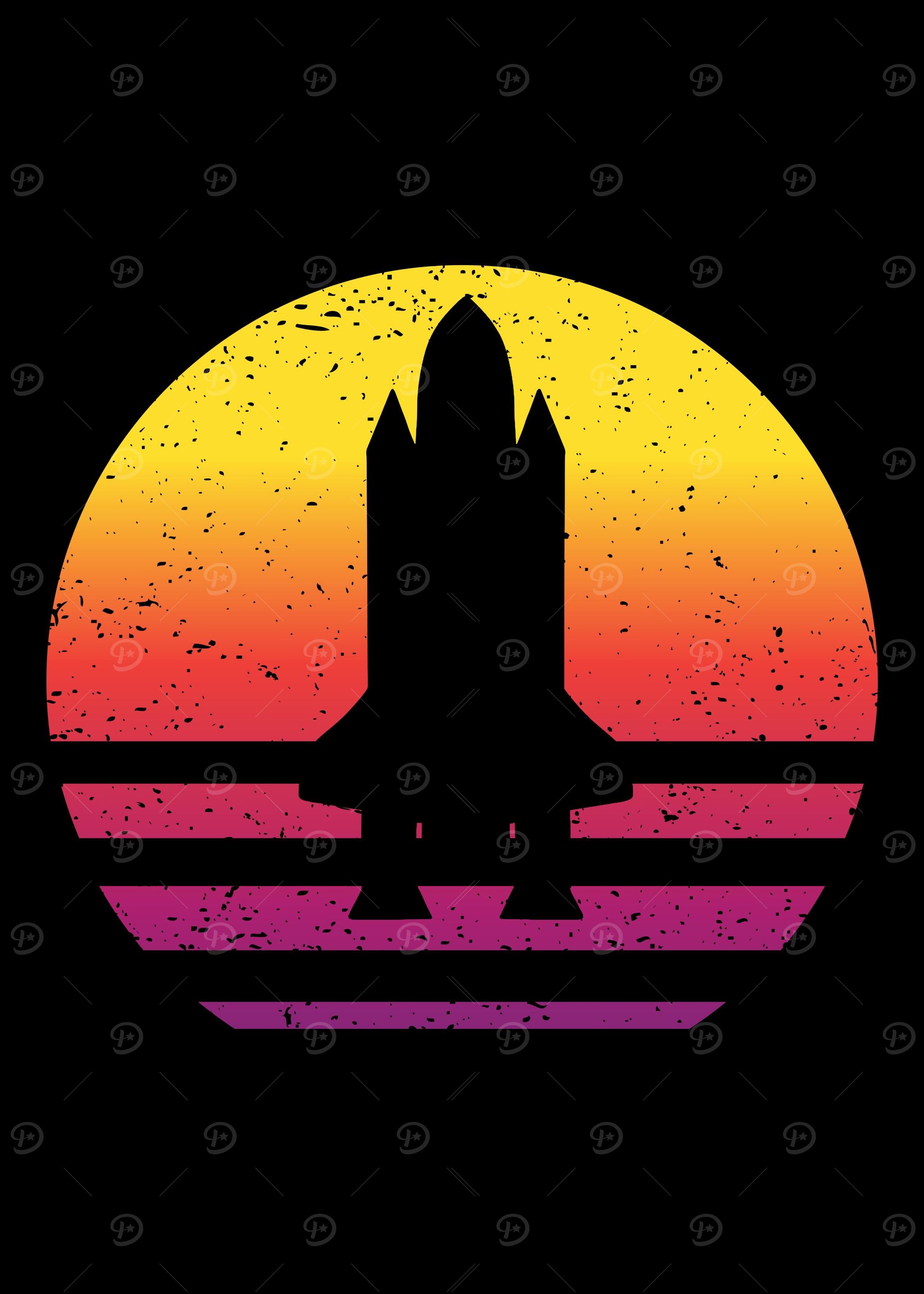 Spaceship Retro Vintage
