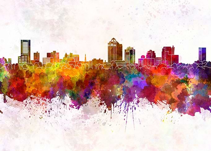 New Haven skyline