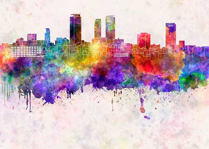 Nagoya skyline
