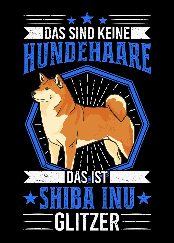 Shiba Inu Glitzer
