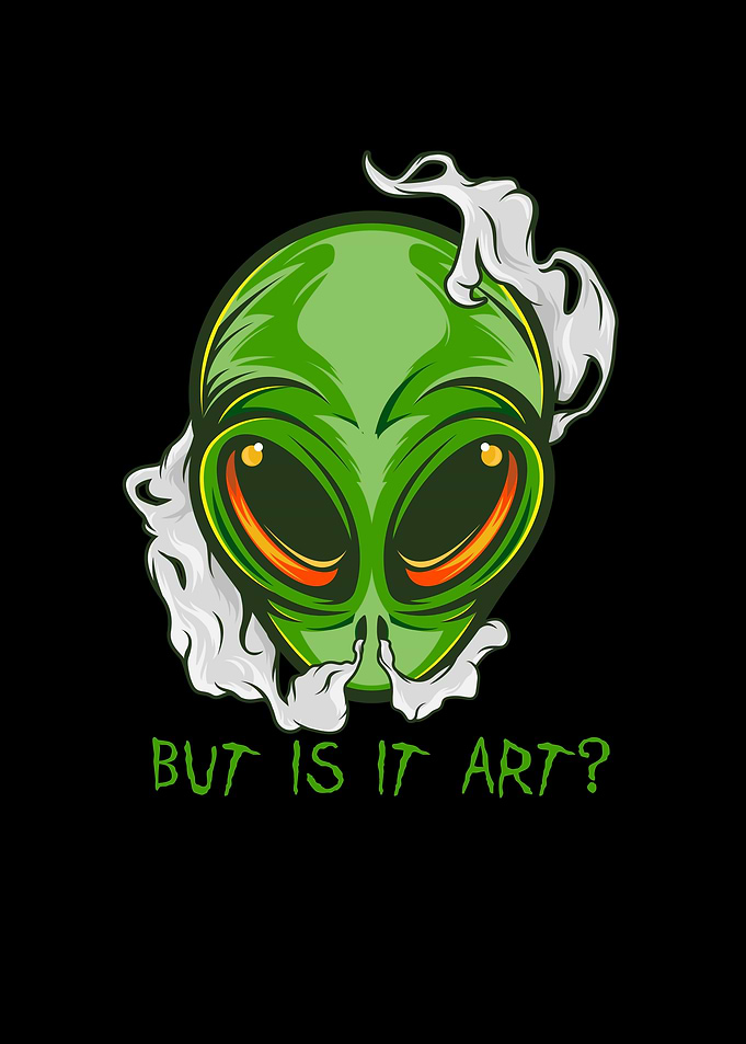But Is It Art Alien UFO