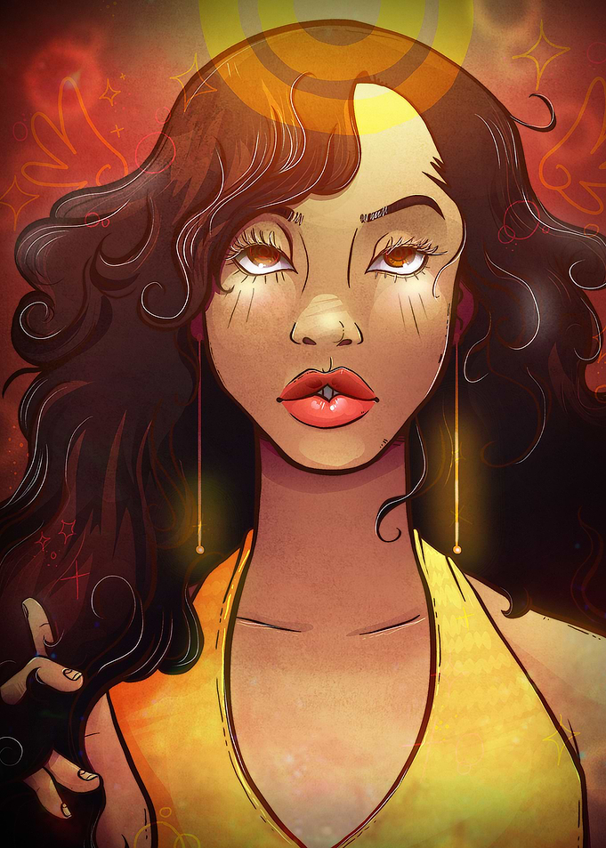 Aaliyah Portrait