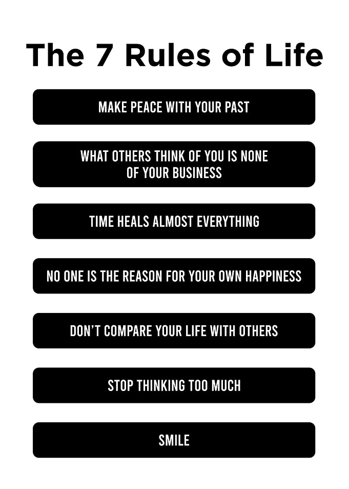 the 7 rules of life
