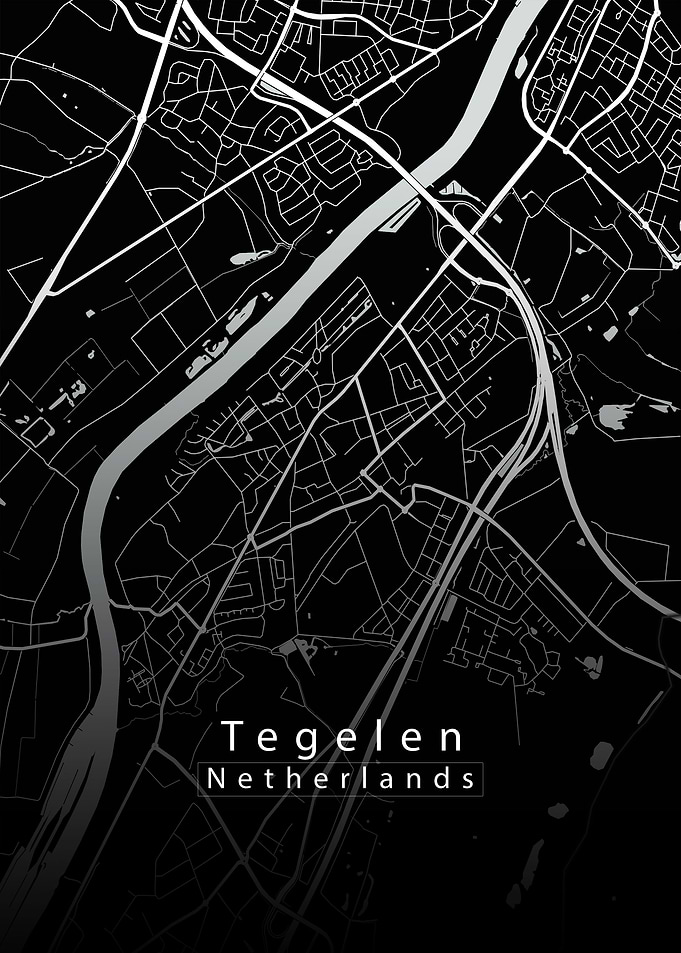 Tegelen City Map