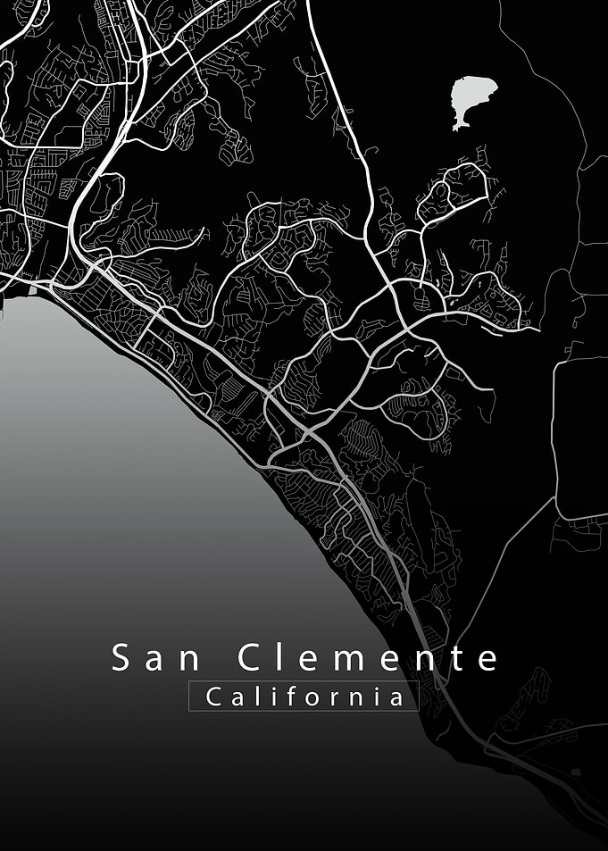 San Clemente City Map