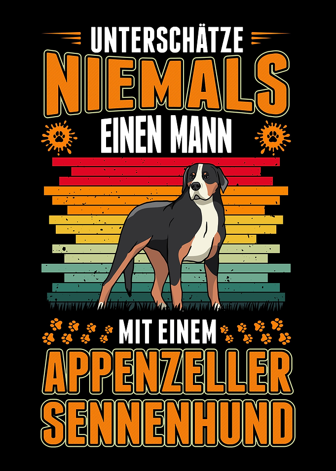 Appenzeller Sennenhund Man