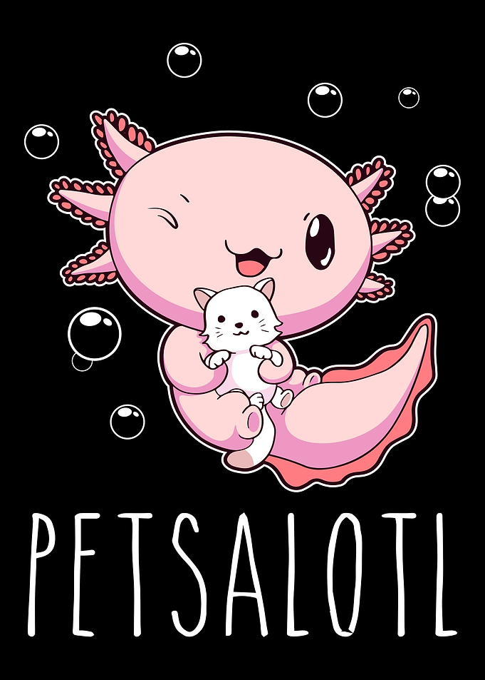 Kawaii Axolotl Cat Lover