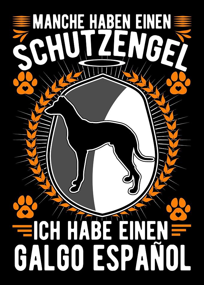 Galgo Espaol Schutzengel
