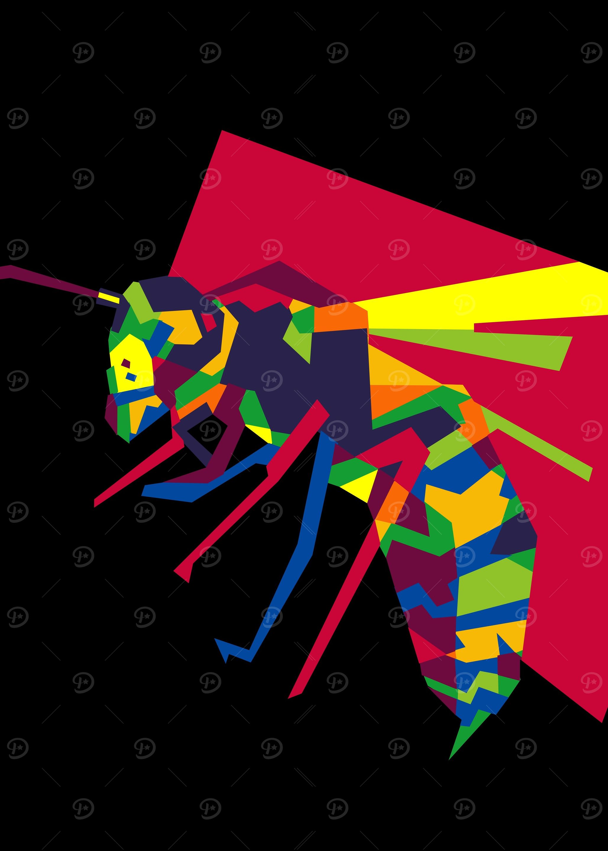 bee popart