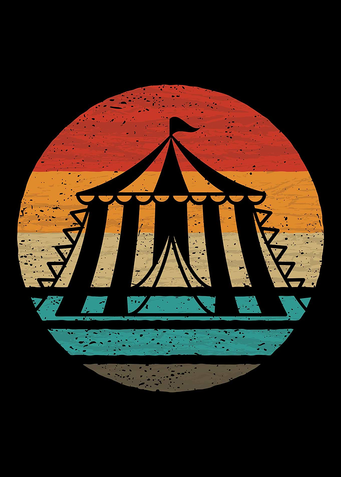 Circus Retro Vintage