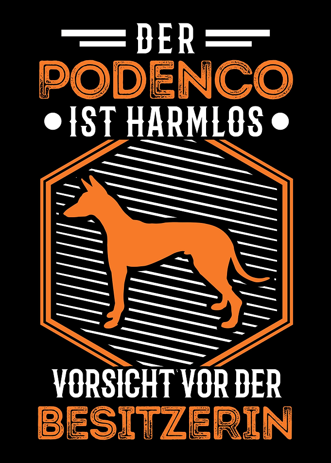Podenco Besitzerin Windhun