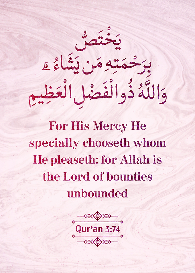 Surat Al Imran Verse 74