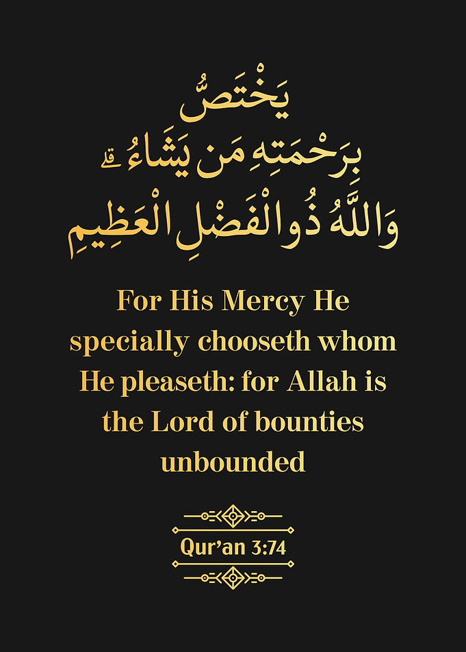 Surat Al Imran Verse 74