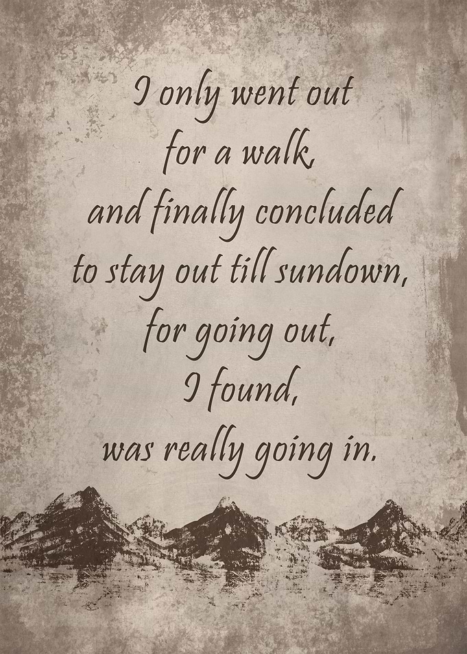 A walk John Muir