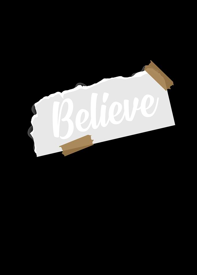 Believe Christian Quote