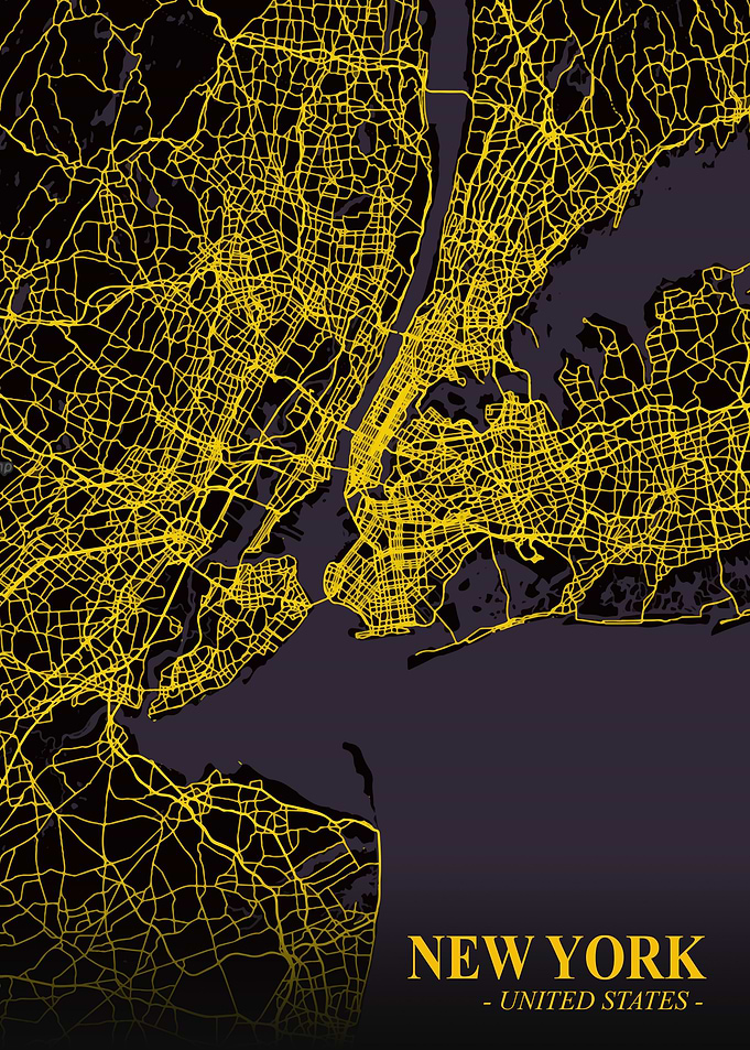 New York United State Maps