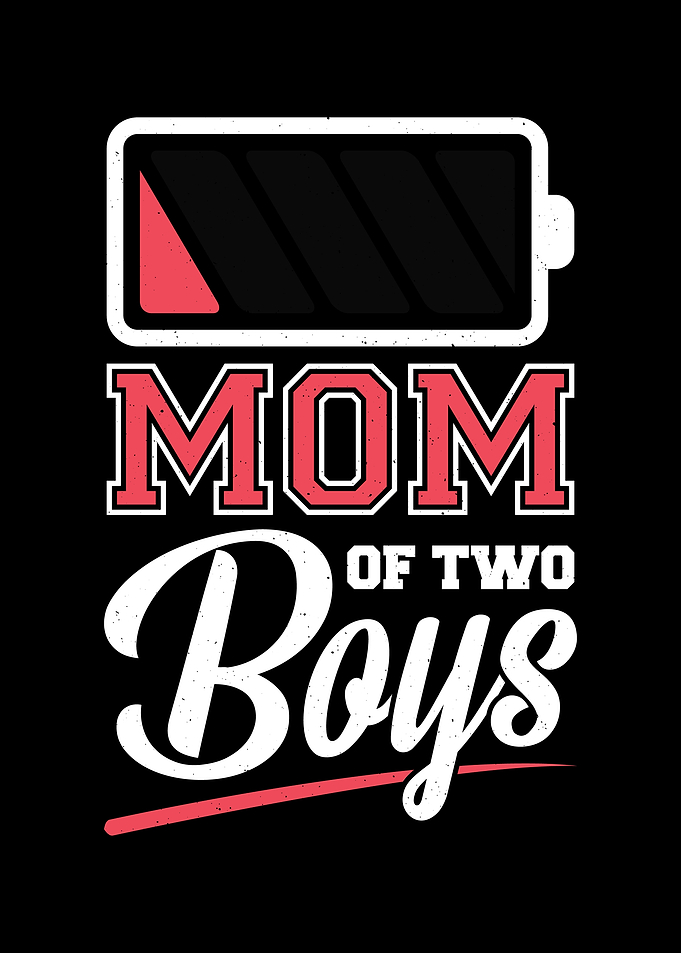 Mom Of Two Boys Low