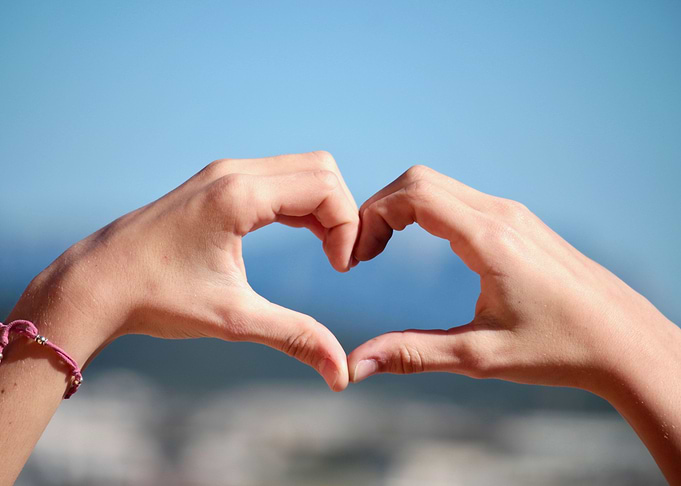 Heart of fingers