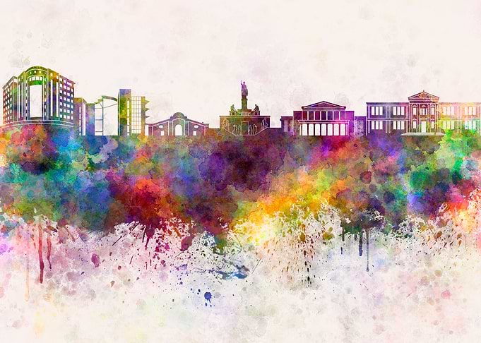 Nicosia skyline