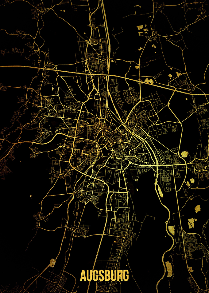 Augsburg gold map