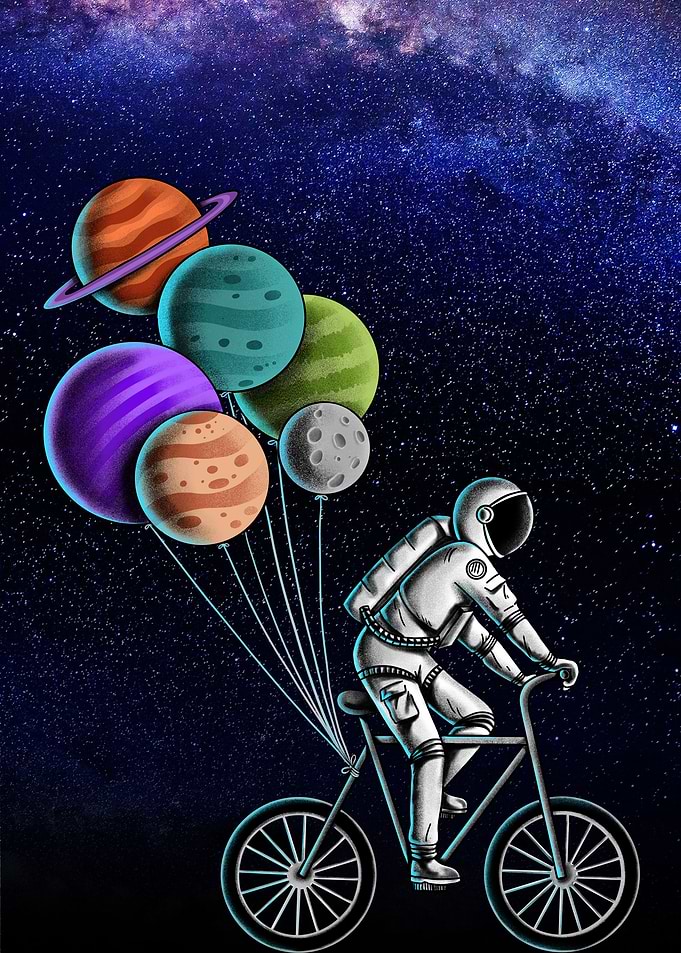 Astronaut Bicycle