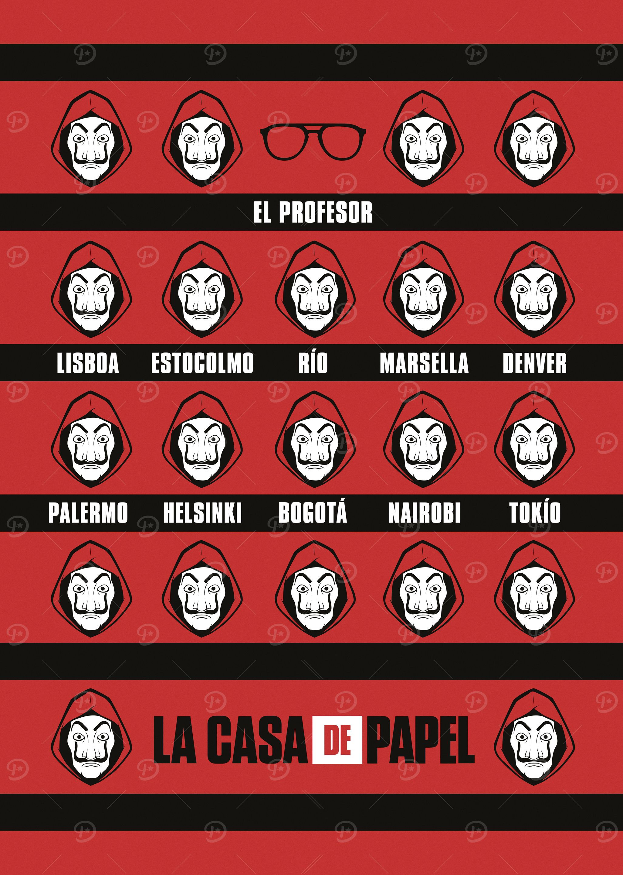 La Casa de Papel Key Art