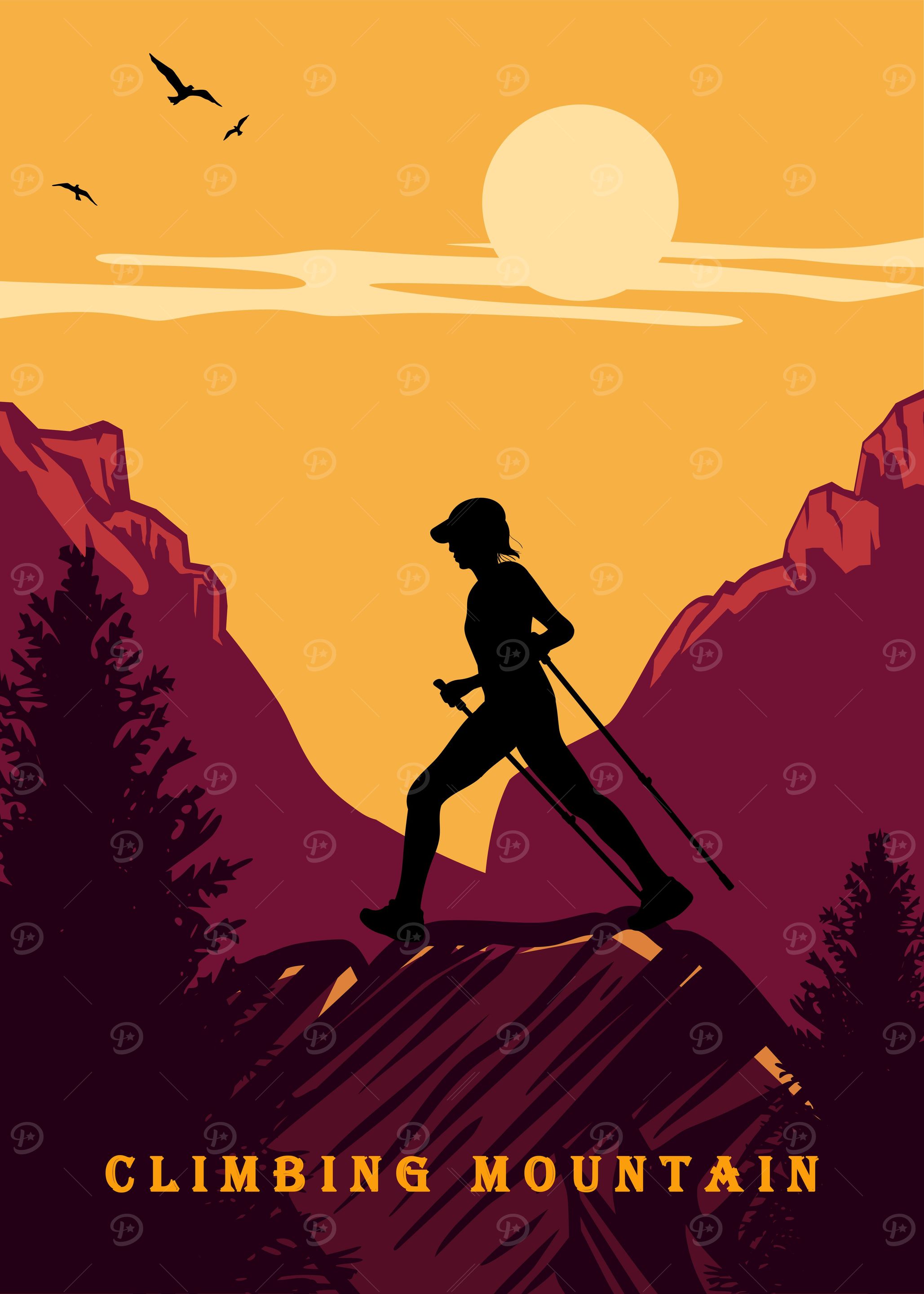 Climbing Mountain