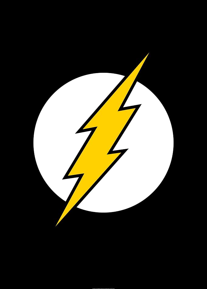 Flash Iconic Symbol