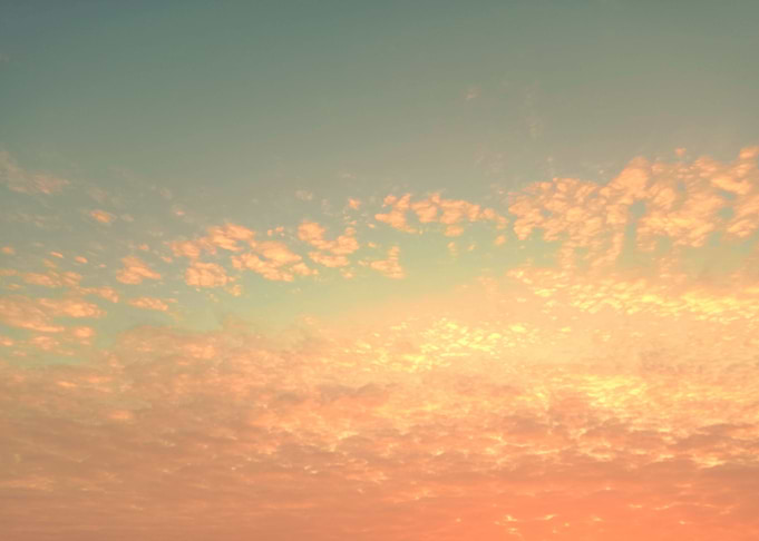 Sweet pastel vintage sky
