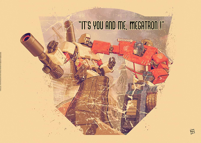It's you and me Megatron!