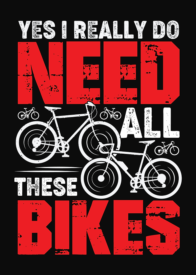 Funny Bike Cyclist Design