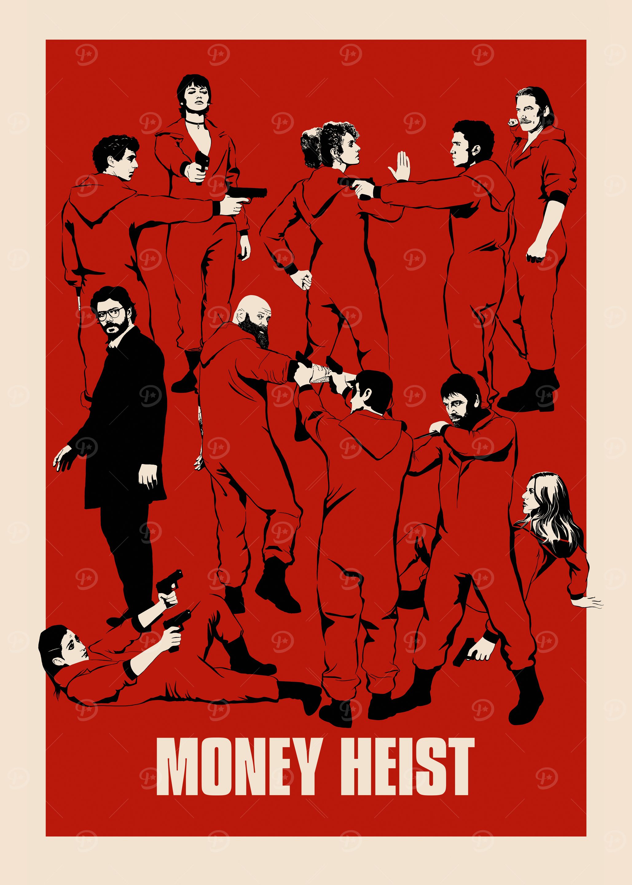 Characters Money Heist