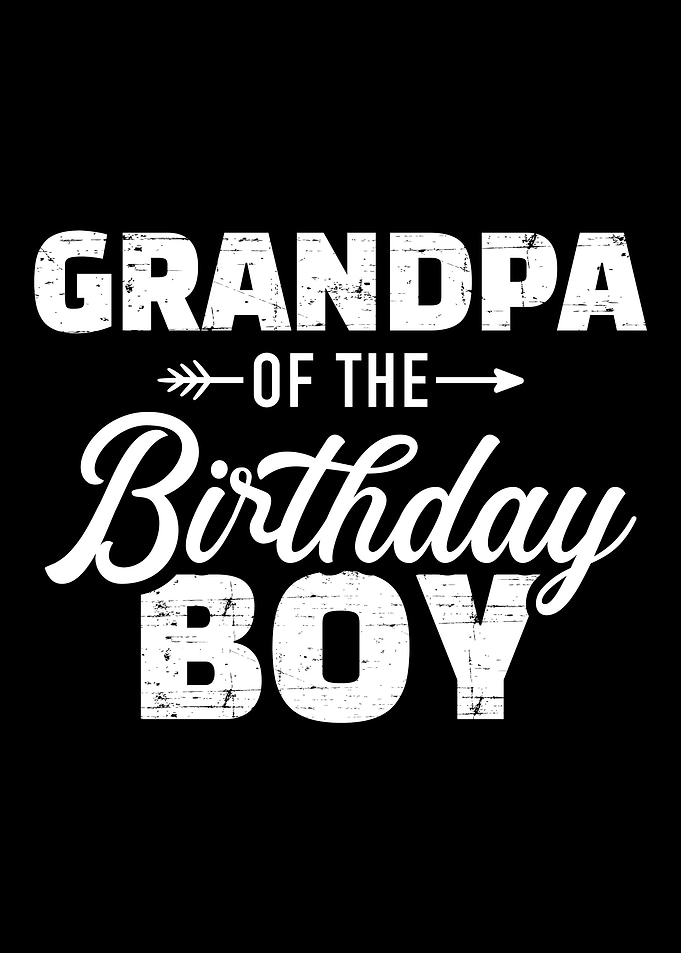 Grandpa of the birthday bo