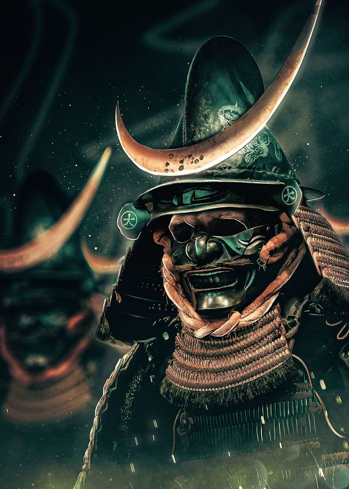 Ghost Skeleton Samurai
