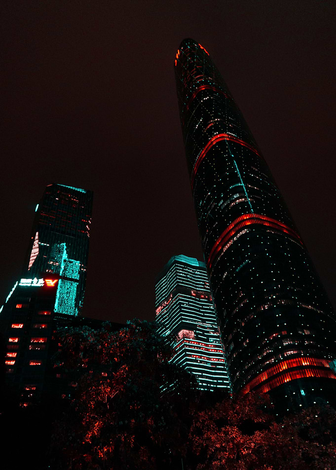 low angle building