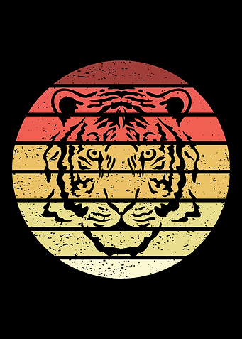 Tiger Retro Vintage