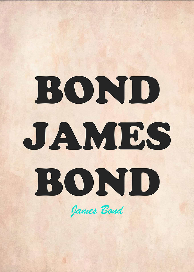 James Bond Quotes