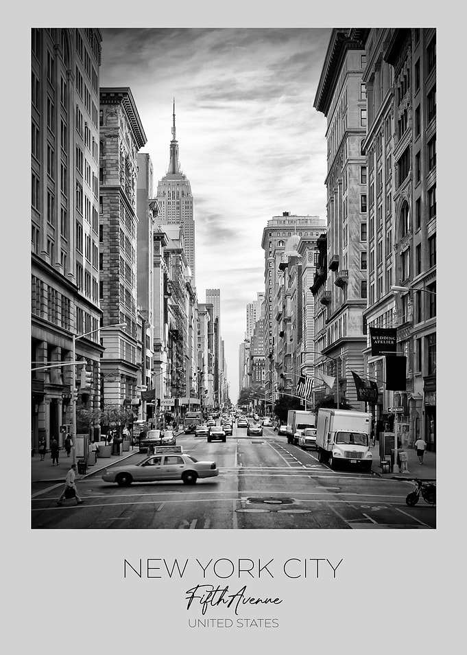 In focus NYC 5th Avenue