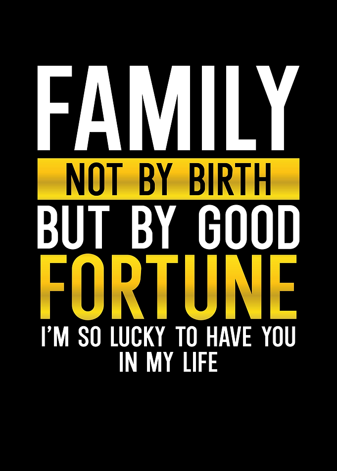 I am so lucky to have you