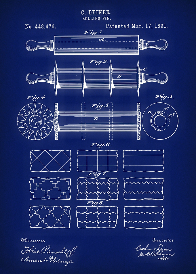 Rolling Pin Patent