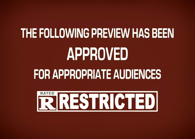 Film leader preview rest R