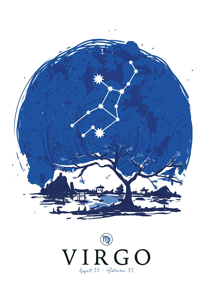 Virgo Zodiac Constellation
