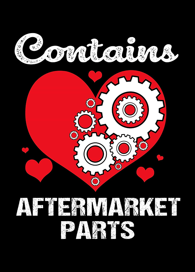 Contains Aftermarket Parts