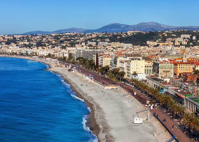City of Nice in France